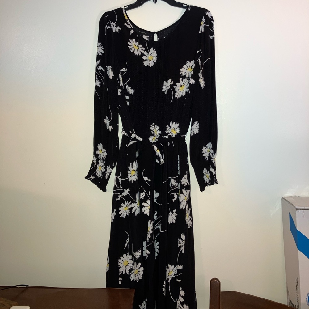 Talbots 14 long Daisy dress